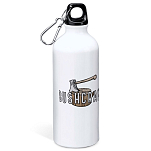 Kruskis MD4049S101C171 Axe Бутылка для воды 800ml Белая White