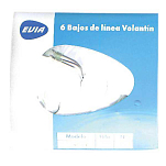 Evia BVO1 Leaders Volantin 3 Крюк Бесцветный  6 pcs 1 