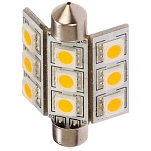Nauticled f42-f9-ww-nls F42 9 Лампа with Festoon Base 10x5x5