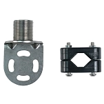 Shakespeare antennas 4720(ARM-S) Крепление для монтажа антенны на направляющую с S-образным кронштейном Black / Silver