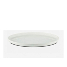 Купить Плоская тарелка Palm Outdoor PM922 ⌀254мм 24мм белая с чёрным основанием из тритана 7ft.ru в интернет магазине Семь Футов