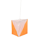 Купить Softee 0012040P 30x30 cm Контрольный пункт спортивного ориентирования White / Orange 30x30 cm 7ft.ru в интернет магазине Семь Футов