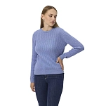 Redgreen 171632314-464-xxl Свитер Свитер Susan Cable Mid Blue Melange 40x30x12 2XL