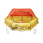Спасательный плот Plastimo ISO Transocean 52384 в сумке до 24 часов на 10 человек 850х500х320мм