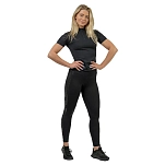 Nebbia 831-01-30-m Базовый слой с коротким рукавом Zipper Intense Ultimate Compression Black 30x25x3