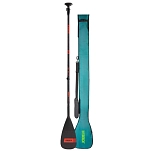 Jobe 486721001-pcs весло для сапа Carbon Pro 3 куски Black / Blue 93x21x7 180-220 cm
