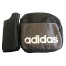 Купить adidas 4398601-OS badminton Logo Поясная сумка Черный Black Iron / White 7ft.ru в интернет магазине Семь Футов