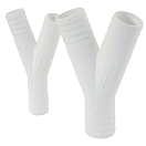 Купить Can 62076 38-38 mm Y-разъем для черной воды White 38 mm 7ft.ru в интернет магазине Семь Футов
