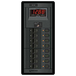 Blue sea systems 300504 Flatroc Округ Колумбия 8 Позиции Панель С Мультиметр Black 273 x 124 mm