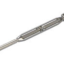 SELDEN 174-321-06 Wantenspanner-Gabelterminal / Оффен / Рехтсгевинде / Для проволоки Ø: 4 мм; Резьба: 1/4 дюйма; Ø болта: 6,5 мм.