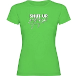 Kruskis 11502280mk043 Футболка с коротким рукавом Shut up And Fish Light Green 30x25x2
