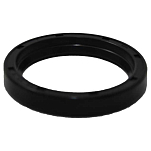 Bukh 561B0402 S-Drive Шайба радиального уплотнения карданного вала Black 40 x 52 x 8 mm