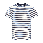 Sea ranch 23-7-167-1095-3XL Футболка Paw Round Neck Голубой Pearl / Sr Navy / Coastal Blue 3XL