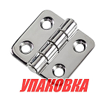 Петля 37х40х2 мм нержавеющая (упаковка из 10 шт.) AAA 52565_pkg_10