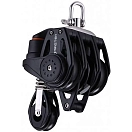 Купить Tersma mvra0523f тройной блок с кулачковым стопором и обушком 57 mm Black 10x10x17 7ft.ru в интернет магазине Семь Футов