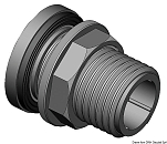 Hose connector w/nut 1/2, 52.197.01