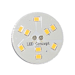 Led concept 4090323 G4 10-30V Тепло 9 Вел Лампочка Бесцветный White