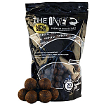 The one fishing 98036-320 Black Solouble 1kg Бойлы Коричневый Black 20 mm