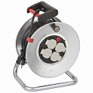 Купить Brennenstuhl 1195066 Катушка кабеля 4 розетки с выключателем 50 m Серебристый Silver  Techinn 7ft.ru в интернет магазине Семь Футов