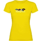 Купить Kruskis 11502302xxlk034 Футболка с коротким рукавом Fishing Fever Yellow 30x25x2 2XL 7ft.ru в интернет магазине Семь Футов