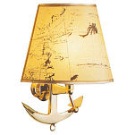 Foresti & suardi 4002216 Якорь 205x330 mm 100W Настенный Светильник Bronze