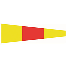Купить Talamex 27503400 Signal Nr 0 Желтый  Yellow / Red 7ft.ru в интернет магазине Семь Футов