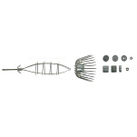 Ragot 14RG6621000 Adjustable Cage Кальмар Серый  Grey