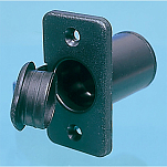 Talamex 14504027 Bulkhead Розетка Черный  Black
