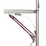 Barton marine 7844001 Опора гика надувной лодки Silver