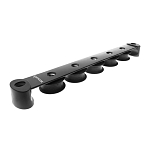 Spinlock T38/5 5 Sheave Deck Organiser 38 Mm Поддержка шкива Черный Black
