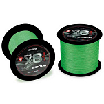 Akami 055650 Yoake X8 2000 M Плетеная леска Зеленый Green 0.500 mm 