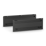 Комплект зимних крышек чёрных Dometic WA 120/130 9500001460 443 x 131 x 14 мм для решеток LS 100 и LS 200