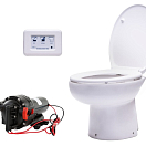 SANIMARIN Бортовой туалет 31 LUXE / морская вода / 24 В / низкий