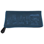 Pinguin 672350 полотенце Micro Map Голубой  Blue 40 x 80 cm