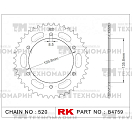 Купить Звезда для мотоцикла ведомая B4759-47 RK Chains 7ft.ru в интернет магазине Семь Футов