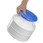 Plastimo 62342 8L Водонепроницаемый бак  White / Blue 26.3 cm