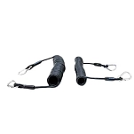 Tigress 397-884401 Прочный страховочный поводок Серебристый Black 1260 Lbs