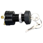 Cole hersee 12-M850BP 3 Положение переключателя зажигания/стартера Черный Black 7/8´´ 