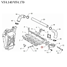 Купить Прокладка патрубка впускного коллектора Vetus VFP01304 для двигателей VF4.140/VF4.170/VF5.220/VF5.250 7ft.ru в интернет магазине Семь Футов