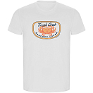 Купить Kruskis CA66900601C075 Футболка с коротким рукавом Fresh Crab ECO Белая White 3XL 7ft.ru в интернет магазине Семь Футов