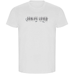 Kruskis CA66900301C079 Футболка с коротким рукавом Sealife Lover ECO Белая White L