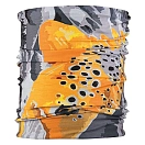Купить Traper fly 99145 Шарф-хомут Solar Серый  3D Brown Trout 7ft.ru в интернет магазине Семь Футов