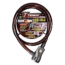 Купить Trimax locks 255-TAL2572 25 mm 6´ Замок С Тросиком  Black 7ft.ru в интернет магазине Семь Футов