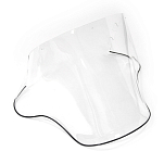 Стекло ветровое Полиуретан 50-44-398Pc 530x2мм базовое из монолитного поликарбоната с окантовкой для снегоходов Polaris Widetrak LX