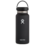 Hydro flask W32BTS001 Широкий рот с Flex 2.0 946ml Термо Черный Black