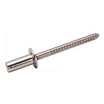Euromarine 700043-UNIT 5x25 mm Заклепка с плоской головкой Grey