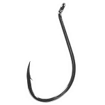 Maver 1235A4/0 Katana 1235 Колючий Одноглазый Крючок Black Nickel 4/0