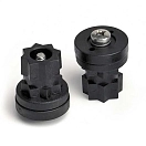 Купить Railblaza 02-4043-11-nd Адаптер звездного порта Black (2 pcs) 10x10x5 7ft.ru в интернет магазине Семь Футов
