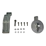 Recmar reckity150-200zn комплект магниевых анодов Yamaha 150-200CR Grey 8x20x28