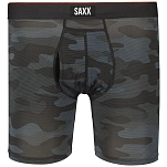 SAXX Underwear SXBB75F-REC-XXL трусы-боксёры Multi-Sport Mesh Brief Fly Серый Remote Camo / Faded Black 2XL